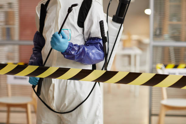 Professional Biohazard Cleanup technician working in Chester, SC